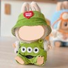 Bekleidung für 17cm Monster Plüsch, Monster Keychain Doll Kleidung, Kuscheltier
