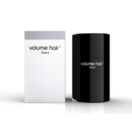 volume hair, Fibres for Hair Thickening for Women Men 12 g Scatter Hair Fibre for Great Real Hair Hair Hair Effect Powder Applicator, Black