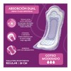 Depend Toallas para Incontinencia Regular, Goteo Moderado, Absorción Dual, 10