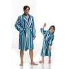 Miracle Home Lucca Dressing Gown Blue M