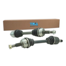 TRQ Front CV Axle Shaft Assembly Set Compatible with 2006-2010 Jeep Commander 2005-2010 Grand Cherokee