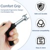 Debbery Golf Spike Removal Tool, Stainless Steel Golf Spike Wrench,