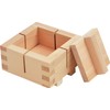 Yamako 803682 Hinoki Cypress Pressed Sushi Mold, Cross Cutting, Approx.