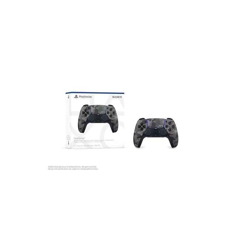 Control inalámbrico DualSense™ Gray Camouflage/Grantía en México - Gray Camouflage