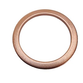 5 Copper Filling Sealing Rings M14 x 20 x 2.0 (C-shape) for Oil Drain Plugs, Compatible with Individual Models of the VAG Group