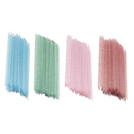 VICASKY 400pcs Nail Art Tools Cuticle Dotting Sticks for Nail Art Portable Manicure Equipment for Home and Salon Use