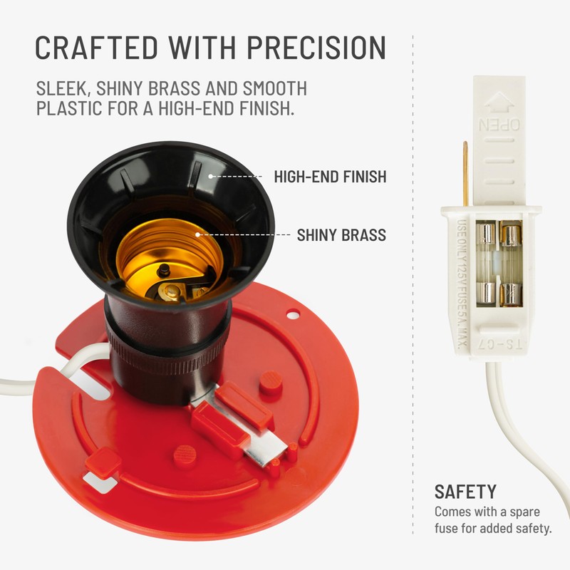 Blow Mold Light Kit Replacement – Light Cord for Blow