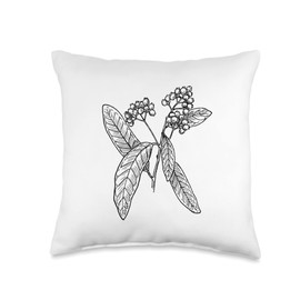 Allspice Pimento Botanist Throw Pillow
