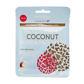 Derma V10 Face Mask Moisturising Coconut