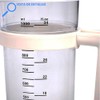 Anakel Home Measuring Jug with Lid Capacity 1L I Measuring