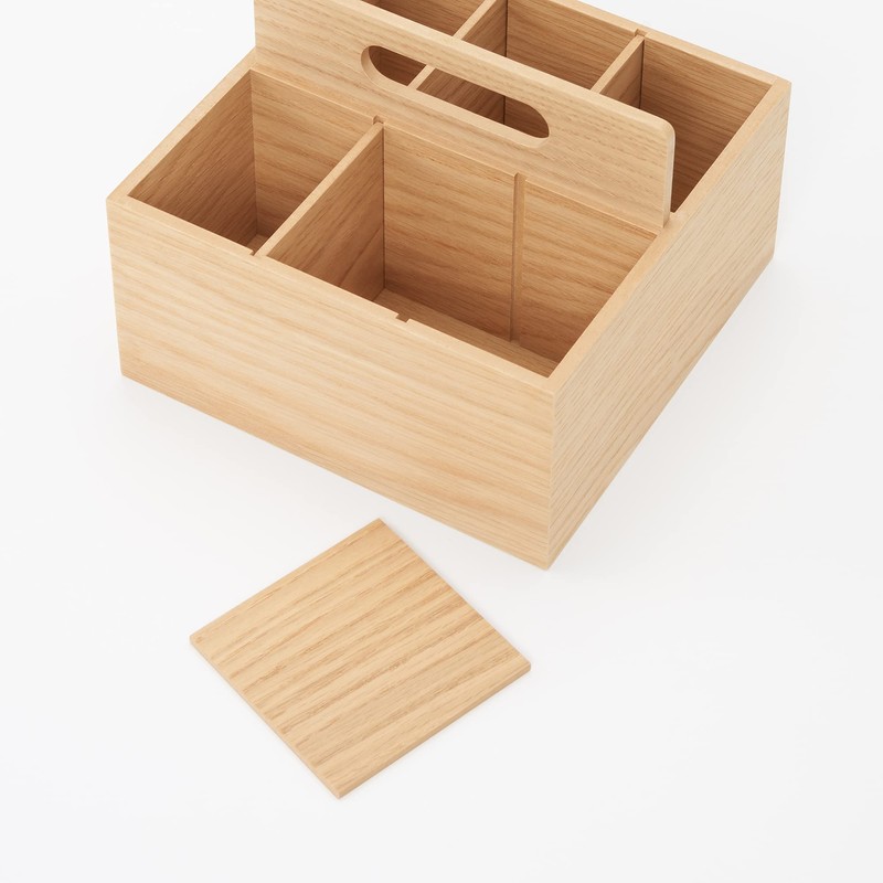 Muji 44310236 Wooden Tool Box, W x D x H: