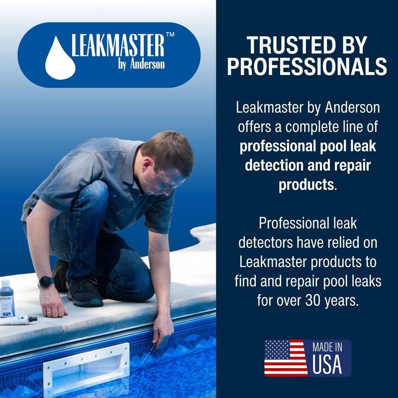 Leakmaster Pool Leak Detection Kit – 8 oz Blue Dye