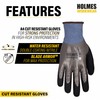 Holmes Workwear 6 Pair A4 Cut Resistant Work Gloves for