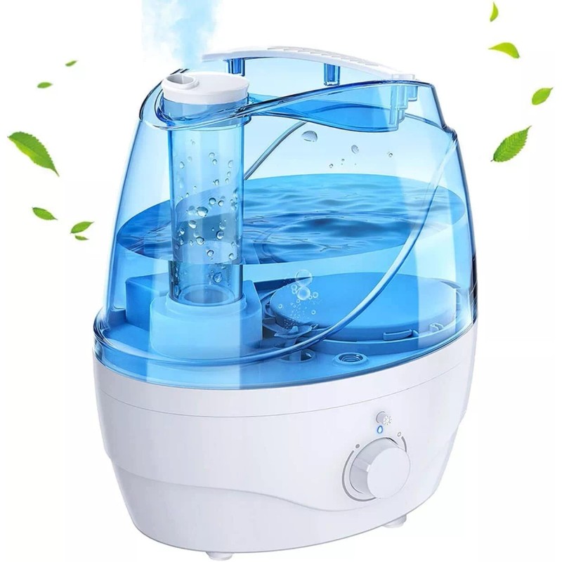 2.2L Humidifier for HOME OFFICE with Light,Quiet & Auto-of Cool
