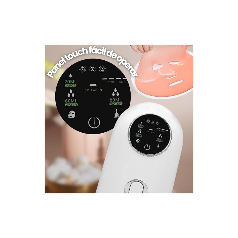Máquina para Mascarillas Faciales DIY con Frutas y Verduras