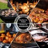 BFOUR Wireless Meat Thermometer with 2 Wireless, Grill Thermometer Bluetooth,