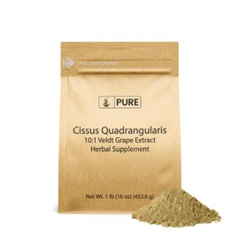 Pure Original Ingredients Cissus Quadrangularis (1lb) Traditional Herbal Supplement, Veldt Grape, Non-GMO, Lab-Verified