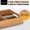 Quality Importers Spanish Cedar Cigar Tray