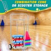 BBTO Scooter Storage Cart Scooter Stacker for Gym Indoor Outdoor