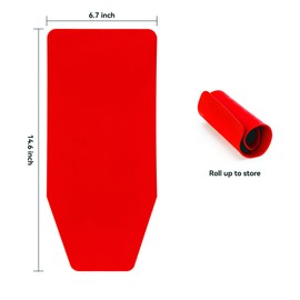 CRAFINTYRA Flexible Oil Funnel Reusable –Red Color, Multi-Purpose Funnel, Easy to Clean & Foldable, Flexible Drain Tool for Automotive, Lawnmower, Snowplow, Truck, Motorcycle