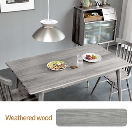 GLAINTE Wood Look Paint Kit for Furniture, Cabinets, Countertop & Doors - Weathered Wood Grain Interior Finish, Covers 50-60 sq.ft