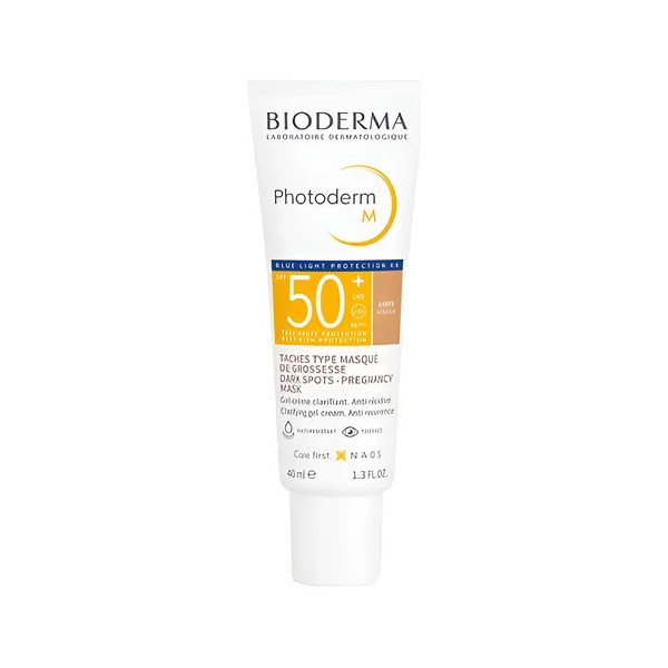 Bioderma Photoderm M V2 Spf50+ Tono Dorado, 40 Ml