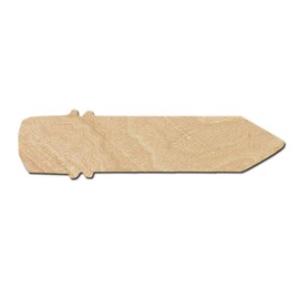 Pencil Wood Cutouts for crafts, Laser Cut Wood Shapes 5mm thick Baltic Birch Wood, Multiple Sizes Available