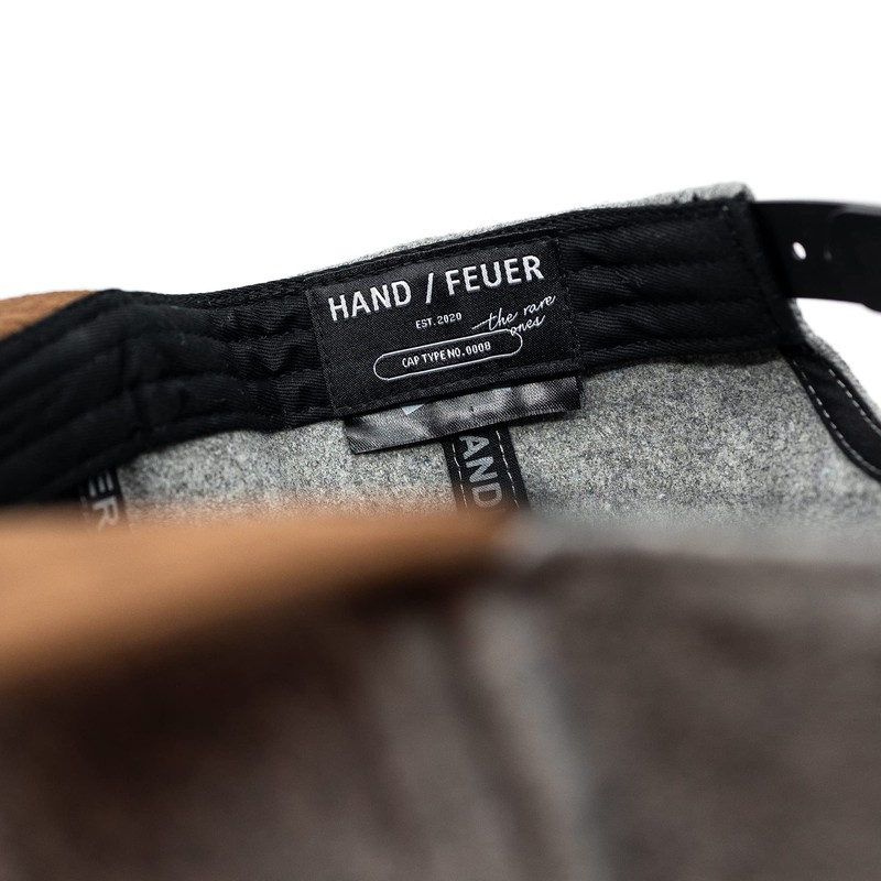 Hand und Feuer Snapback Cap Casual Business One Size, lightgrey