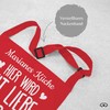 Geschenk mit Namen personalisiert by Shirtracer - Apron - Cooking