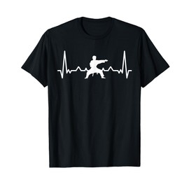 Il mio cuore batte per il Karate - Karate Heartbeat Maglietta