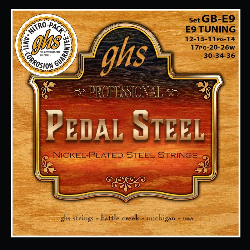GHS Strings - Pedal Steel String Set - Nickel Plated