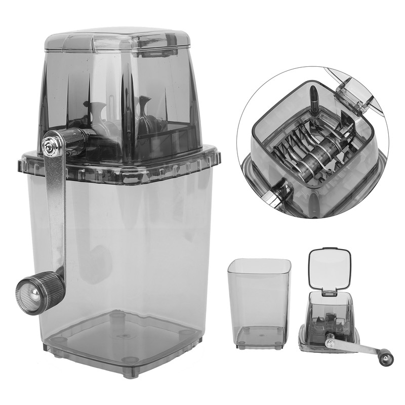 Hand Crank Manual Boilie Ice Crusher Kitchen Bar Ice Blenders
