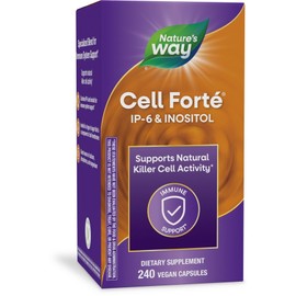 Enzymatic Therapy Cell Forte IP-6 & Inositol Veggie Capsule, 1 unit, 240 tablets / 엔자이매틱테라피 셀 포르테 IP-6 & 이노시톨 베지 캡슐, 1개, 240정