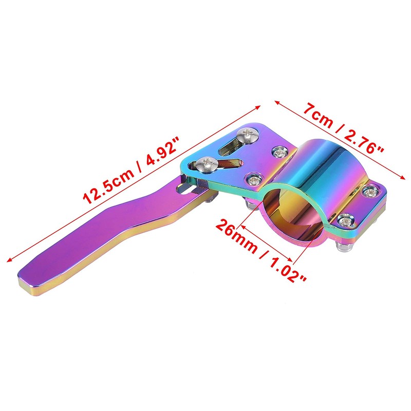 X AUTOHAUX Multicolor Car Turn Signal Extension Steering Wheel Extension