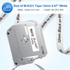 M-K231s M-K231 Label Tape Replace for Brother M Tape P