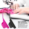 6pcs Sewing Fingerthing Pusher Adjustable Safe Accurate Fingerthing Thread Controller