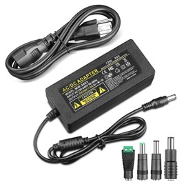 HPMN 24V 3A Power Supply Adapter AC to DC 24V 3Amp for LED Strip Light 72W