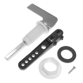 Operitacx Toilettenspülgriff Ersatz Aus Zinklegierung Toilettengriff Spülkastenhebel Wc Hebel Für Front Seiten Winkelmontage Toilettenwassertankteile