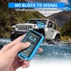 QBUC for Jeep Key Fob Cover Compatible with 2021 2022