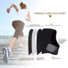 Vaceci Gel Heel Cups for Plantar Fasciitis Tendinitis-Anti Slip Heel