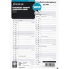 Filofax 2022 A5 Year Planner Folding Calendar Leporello DEU Vertical