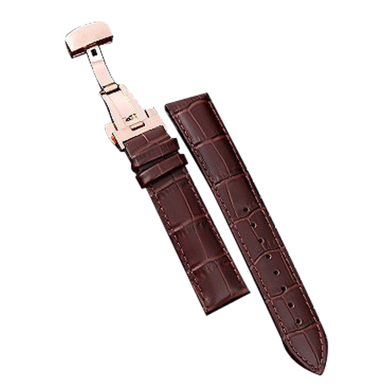 Watch Strap Leather Watchband Band Buckle Pin Universal Accessory for