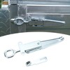 Trailer Spring Hasp Heavy Duty Galvanized Iron Door Handle Buckle