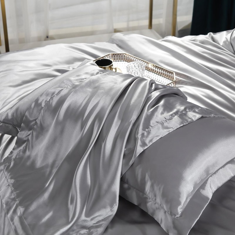 2packs Pillowcase - Pure Silk Pillowcase for Women Men 48X74cm