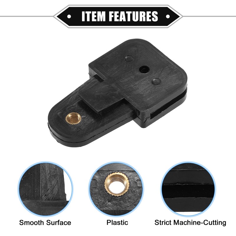 VekAuto 4 Pcs Window Door Glass Channel Retainer Clip, 2.91"x1.77"x0.55"