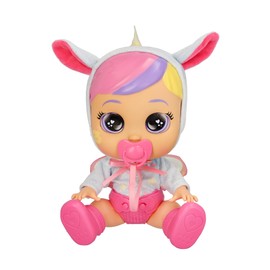 Cry Babies Magic Tears Day Care Jenna Parrot Babies with 3 Accessories Your Eyes Glow and Cry Real Tears Game for Girls and Boys from 18 Months