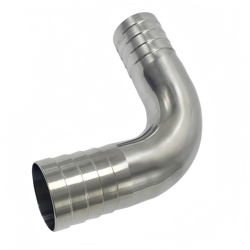 Lophtnix Stainless Steel 304 Sanitary Hose Barb Fitting 1-1/2" Barbed