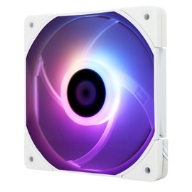Thermalright TL-C12015W-S CPU Fan 120mm Case Fan, Quiet PWM Computer Fan ARGB, 15mm Slimline Cooler Fan, CPU Cooling Fan(White ARGB)