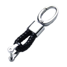 Tidero faux leather keyring with carabiner attachment in gift box key chain, gift for men, women, birthday, anniversary, Mum, Dad cars.