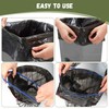3 Pcs Heavy Duty Trash Can Bands 71 Inch, Durable